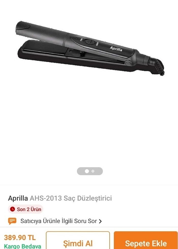 Saç düzleştirici  - Görsel 5