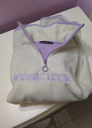 Koton pamuklu sweatshirt