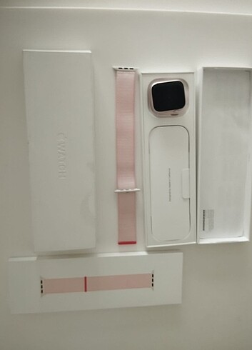 Apple Watch Seri 9 Gps 45MM Pembe Alüminyum Kasa Spor Loop