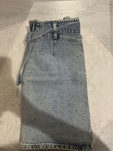 Defacto DeFacto mavi denim kot etek