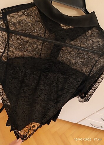 ZARA DANTEL BLUZ - Görsel 7