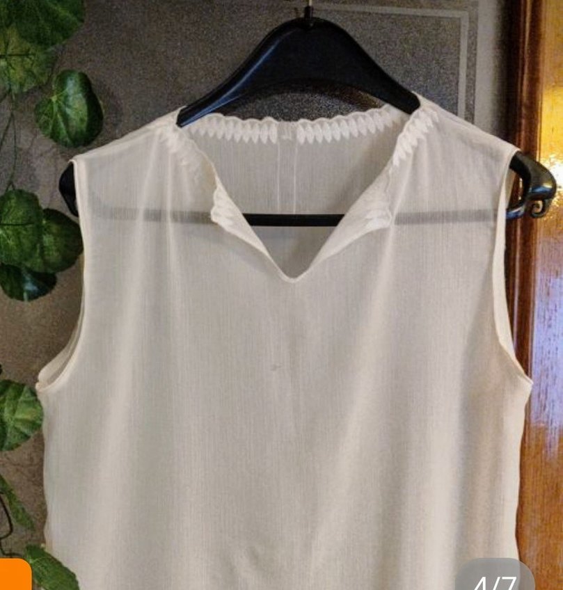 Beyaz plaj elbisesi - Görsel 5