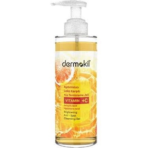 Dermokil C vitaminli yüz temizleme jeli