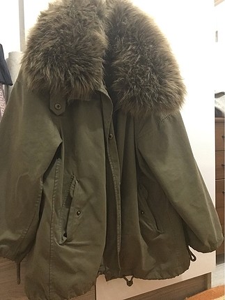 Zara haki parka 