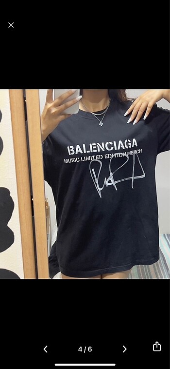 m Beden siyah Renk balenciaga tshirt