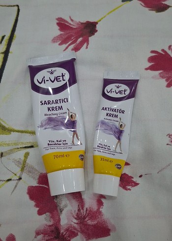 Diğer Vi-Vet Sarartıcı ve Aktivator Krem Seti
