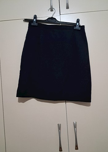 Marks & Spencer Sik Siyah Mini Etek