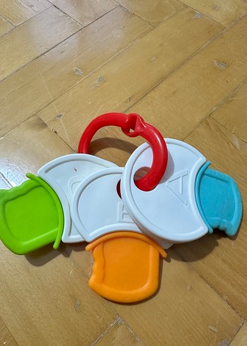 Çok Renkli Diş Kaşıyıcı ve Çıngırak Seti - Görsel 2