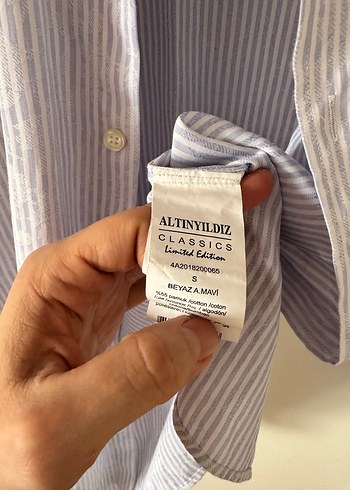 Altınyıldız Classics Slim Fit Çizgili Gömlek - Görsel 5