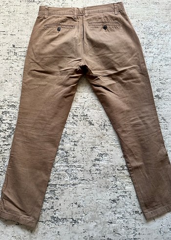 Koton Erkek Kahverengi Chino Pantolon - Görsel 3