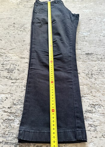 ZARA Erkek Siyah Chino Pantolon Slim Fit - Görsel 5