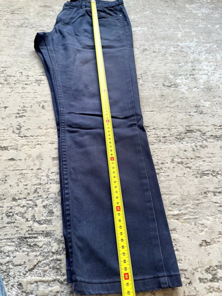 H&M Erkek Lacivert Skinny Fit Pantolon - Görsel 5