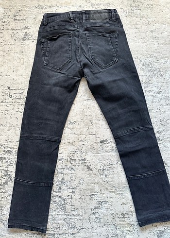 Gri Erkek Regular Fit Denim Jean - Görsel 3