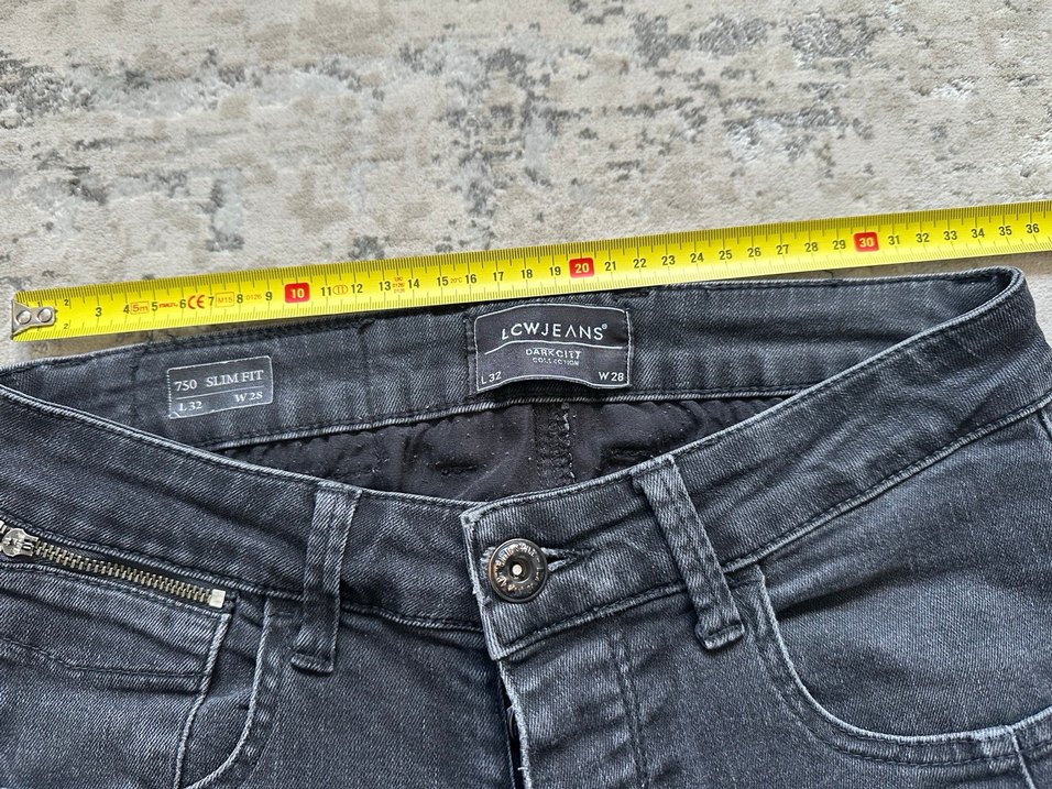 Gri Erkek Regular Fit Denim Jean - Görsel 5