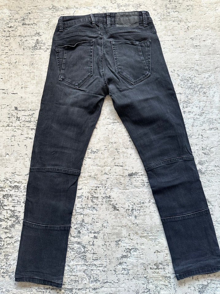 Gri Erkek Regular Fit Denim Jean - Görsel 3