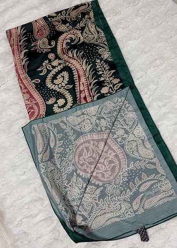 Yeşil Bohem Kadın Şal - Görsel 3