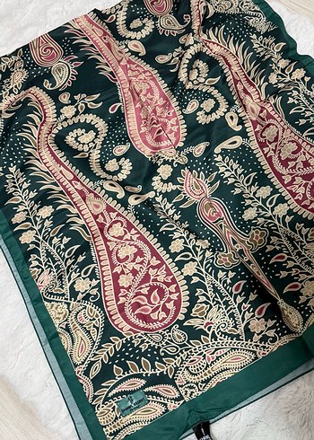 Yeşil Bohem Kadın Şal - Görsel 2