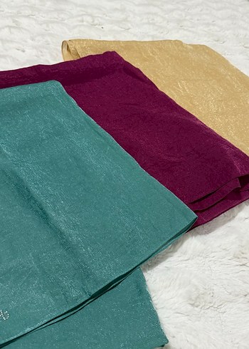 Kadın Parlak Çok Renkli Bohem Şal - Görsel 3