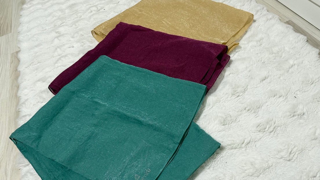 Kadın Parlak Çok Renkli Bohem Şal - Görsel 4