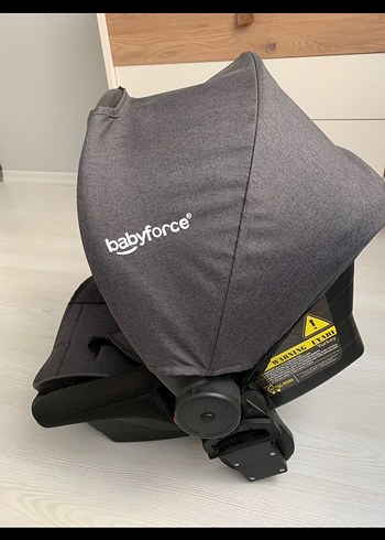 Babforce Siyah Bebek Arabası - Görsel 3