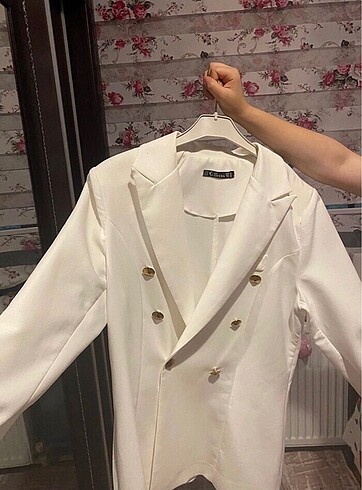 Diğer Beyaz blazer ceket