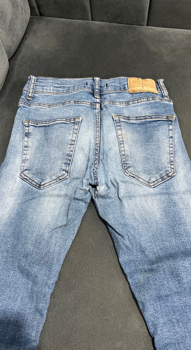 Mavi Kot Pantolon - Görsel 3