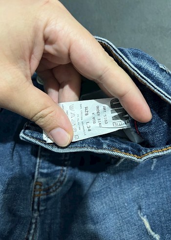 Erkek Mavi Denim Regular Fit Jean - Görsel 5