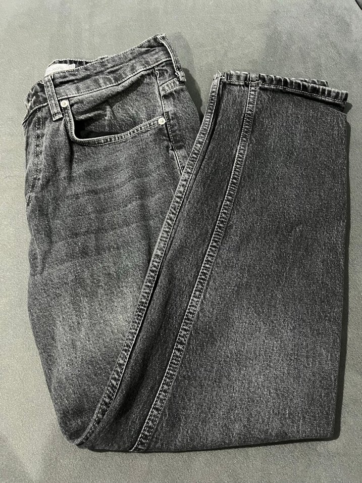 Gri Kadın jean Pantolon - Görsel 3