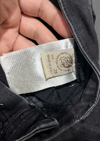 Diesel Siyah Erkek Kot Pantolon - Street Style - Görsel 3