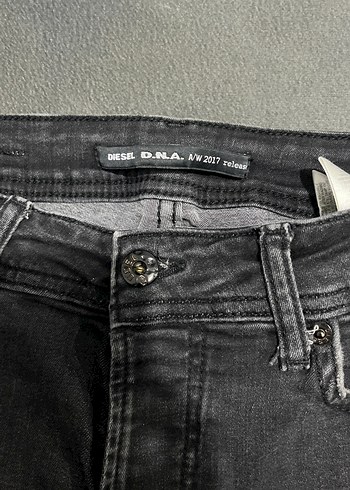 Diesel Siyah Erkek Kot Pantolon - Street Style - Görsel 2