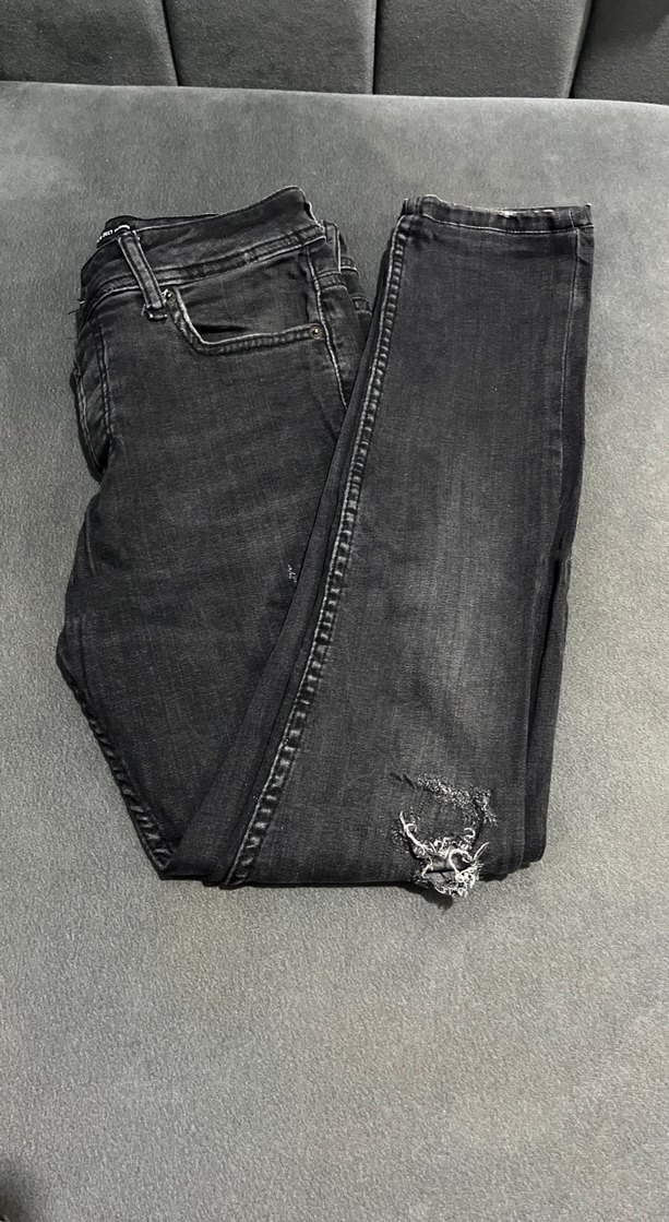 Diesel Siyah Erkek Kot Pantolon - Street Style - Görsel 5