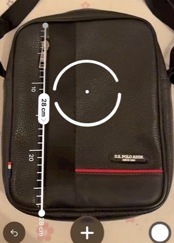 U.S. Polo Assn. Siyah Fermuarlı Erkek Omuz Çantası - Görsel 8
