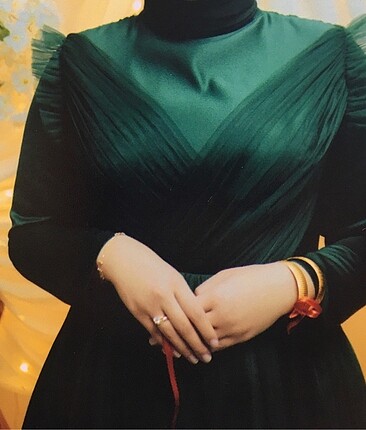Abiye şal hediyeli