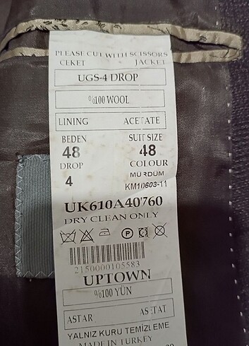 BLAZER CEKET  YÛNSA MARKA - Görsel 7