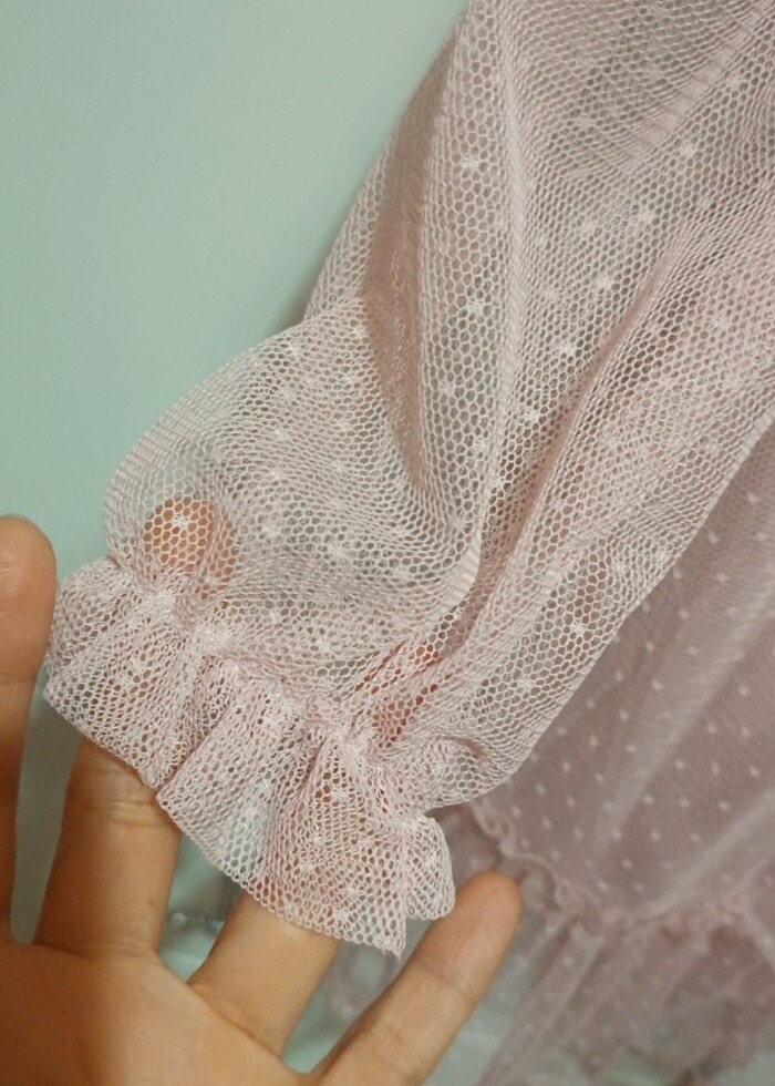 Tüllü elbise - Görsel 2