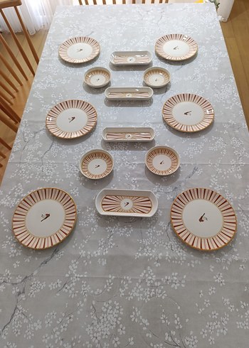 Lovely birds porselen kahvaltı takımı - Görsel 8