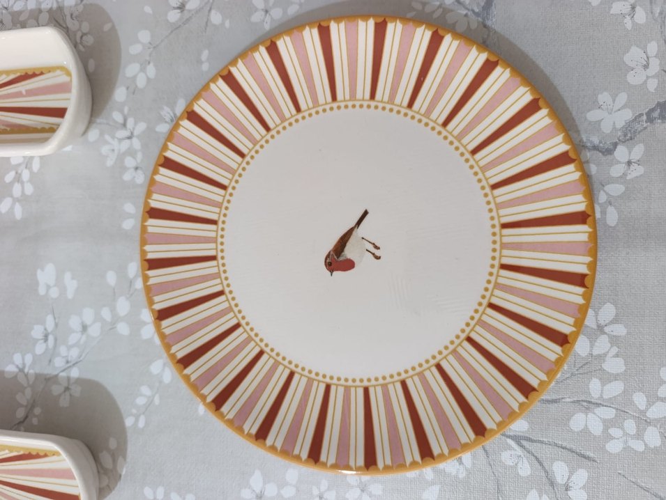 Lovely birds porselen kahvaltı takımı - Görsel 3