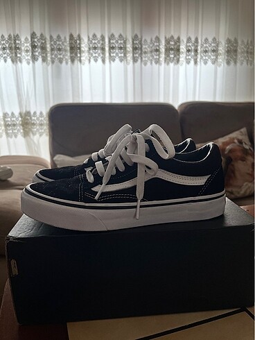 36 Beden siyah Renk VANS AYAKKABI