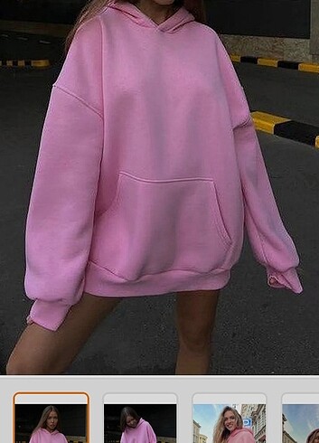 m Beden Pembe kalin sweat