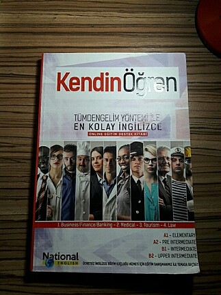Kendin Öğren İngilizce Konu Anlatımlı Test Kitabı