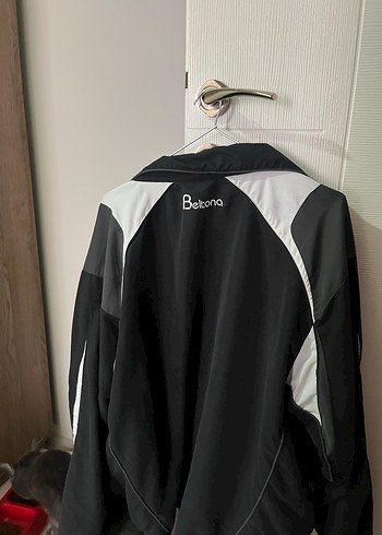 xl Beden Siyah Gri Erkek Spor Rüzgarlık Ceket