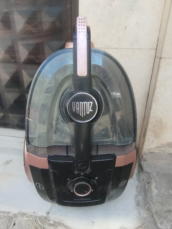 Pembe Siyah Elektrikli Süpürge karaca - Görsel 2