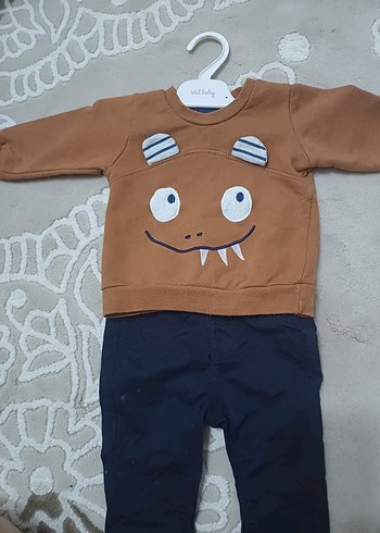 Kahverengi Uzun Kollu Bebek Takımı