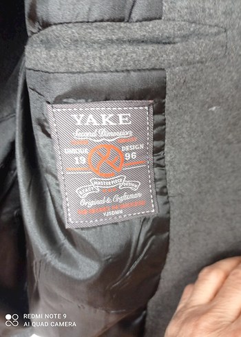 Gri Düğmeli Yün Erkek Kaban - Görsel 3