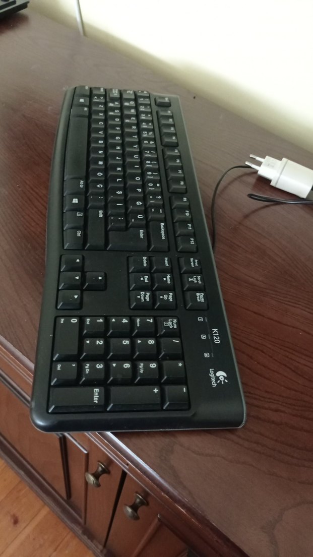 Siyah Kablolu Standart Klavye - Görsel 2