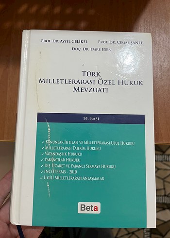 Türk Milletlerarası Özel Hukuk Mevzuatı Kitabı