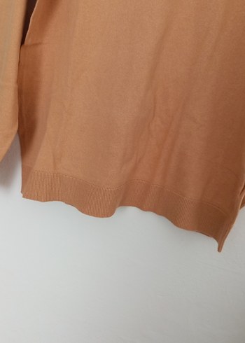 Bej uzun Kollu Polo Yaka Erkek triko kazak - Görsel 4