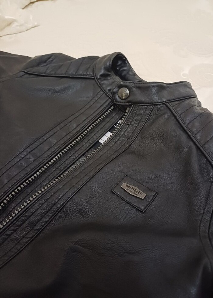 Deri ceket - Görsel 4