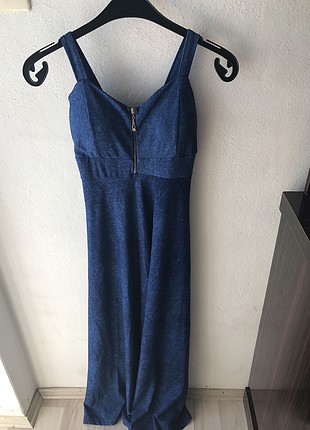 Diğer Kot rengi uzun elbise