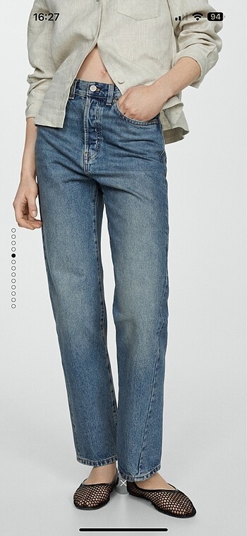 32 Beden Mango Jean Pantolon